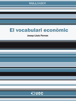 cover image of El vocabulari econòmic